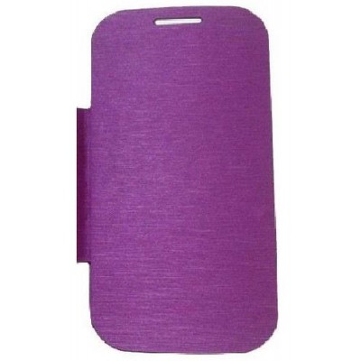 Flip Cover for Samsung Galaxy Trend Plus S7580 with single SIM - Purple