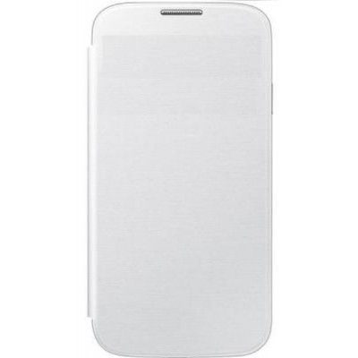 Flip Cover for Samsung I9506 Galaxy S4 - White Frost
