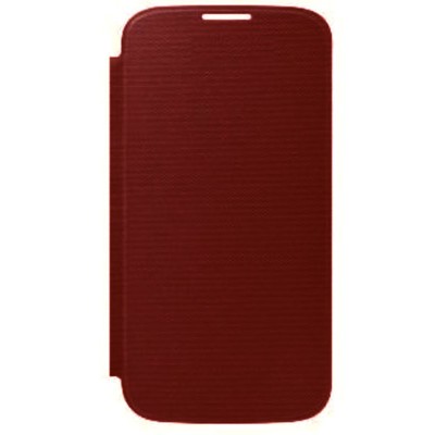 Flip Cover For Samsung I9505 Galaxy S4 Brown By - Maxbhi Com