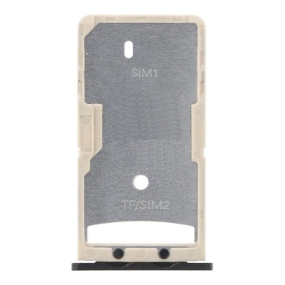 Sim Card Holder Tray For Blackview Bv4900 Pro Black - Maxbhi Com