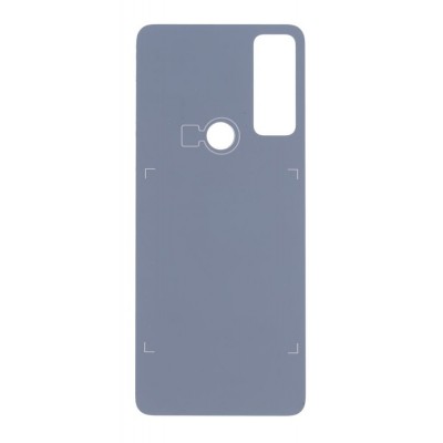 Back Panel Cover For Tcl 20 R 5g Black - Maxbhi Com
