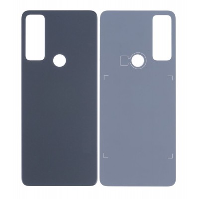 Back Panel Cover For Tcl 20 R 5g Grey - Maxbhi Com