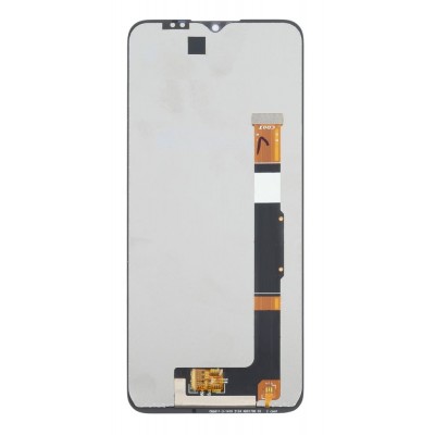 Lcd With Touch Screen For Tcl 20 R 5g White By - Maxbhi Com