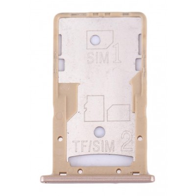 Sim Card Holder Tray For Xiaomi Redmi 4a 32gb Gold - Maxbhi Com