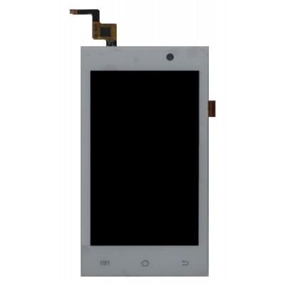 Display for Micromax A093 Canvas Fire White (Combo Folder) by Maxbhi.com
