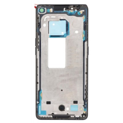 Lcd Frame Middle Chassis For Oppo Reno 6 Pro 5g White By - Maxbhi Com