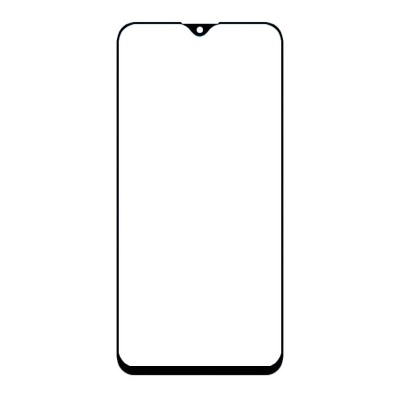 Replacement Front Glass For Philips Ph2 Black By - Maxbhi Com