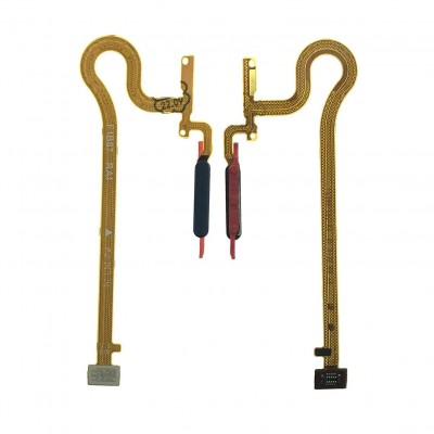 Fingerprint Sensor Flex Cable For Vivo Y15a Black By - Maxbhi Com