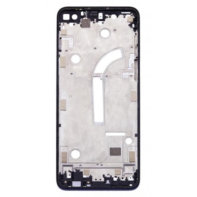 Lcd Frame Middle Chassis For Motorola One 5g Blue By - Maxbhi Com