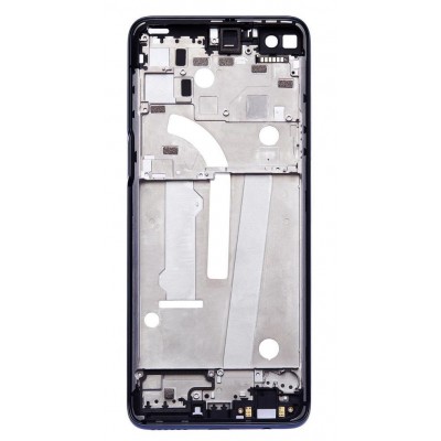 Lcd Frame Middle Chassis For Motorola One 5g Blue By - Maxbhi Com