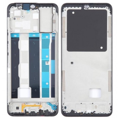 Lcd Frame Middle Chassis For Vivo Y15a Blue By - Maxbhi Com