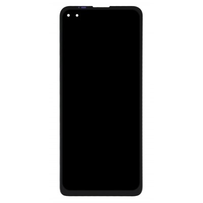 Lcd With Touch Screen For Motorola One 5g Black By - Maxbhi Com