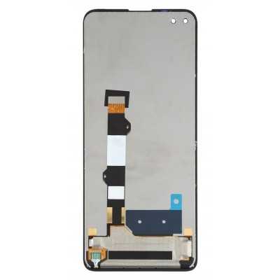 Lcd With Touch Screen For Motorola One 5g White By - Maxbhi Com