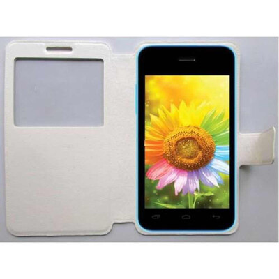 Flip Cover for Spice M-6111 - Blue