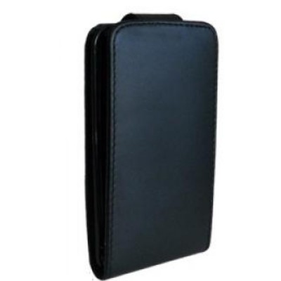 Flip Cover for Spice Mi-424 - Black