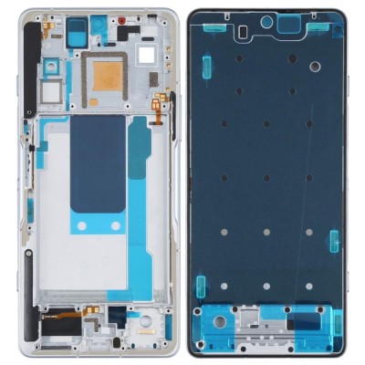 Lcd Frame Middle Chassis For Xiaomi 11t White By - Maxbhi Com