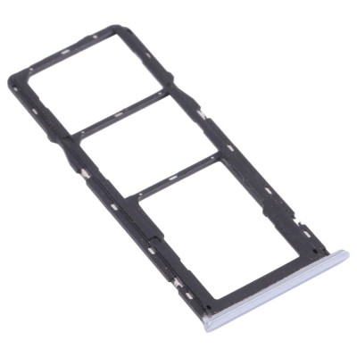 Sim Card Holder Tray For Realme C15 Qualcomm Edition Silver - Maxbhi Com