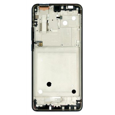Lcd Frame Middle Chassis For Motorola One Hyper White By - Maxbhi Com