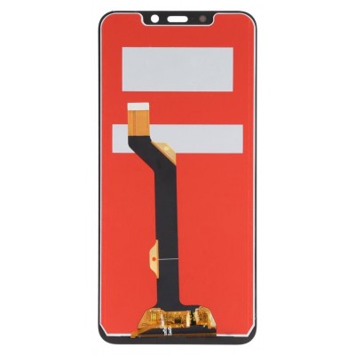 Display for Infinix Note 6 Black (Combo Folder) by Maxbhi.com