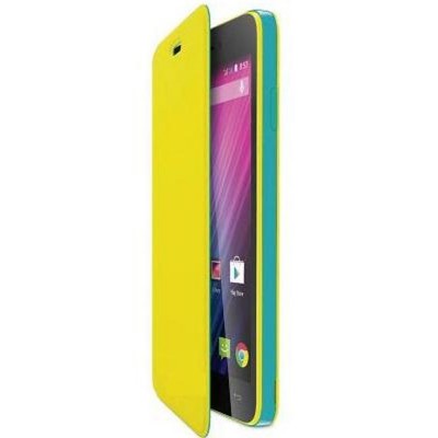 Flip Cover for Wiko Lenny - Yellow & Bleen