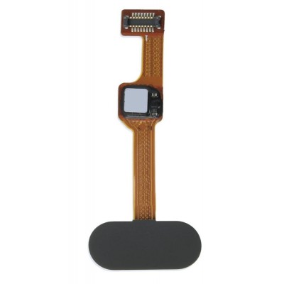 Fingerprint Sensor Flex Cable For Oppo R9s Plus Black By - Maxbhi Com