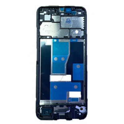 Lcd Frame Middle Chassis For Realme C33 White By - Maxbhi Com