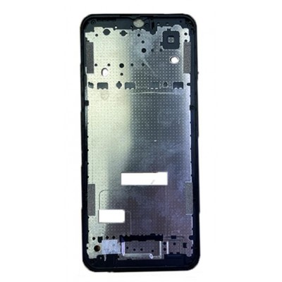 Lcd Frame Middle Chassis For Realme C33 White By - Maxbhi Com