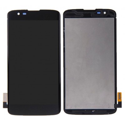 Lcd With Touch Screen For Lg Tribute 5 Black By - Maxbhi Com