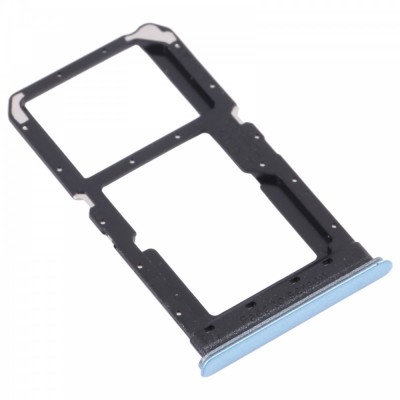 Sim Card Holder Tray For Realme Q2 Blue - Maxbhi Com
