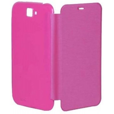 Flip Cover for Karbonn S5 Titanium - Pink