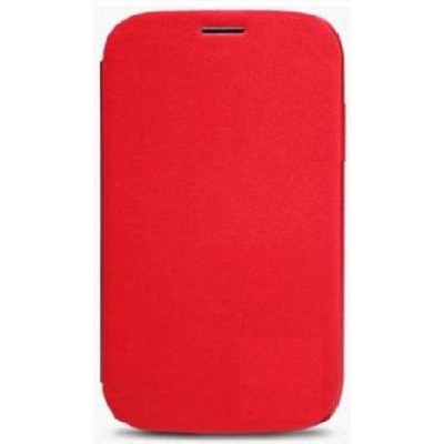 Flip Cover for Zen Ultrafone 306 Play 3G - Red