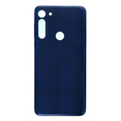 Back Panel Cover For Motorola Moto G8 Blue - Maxbhi Com