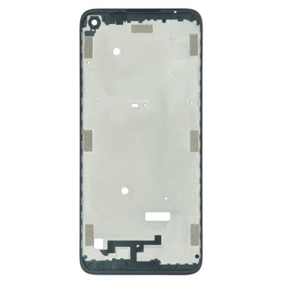 Lcd Frame Middle Chassis For Motorola Moto G8 Blue By - Maxbhi Com