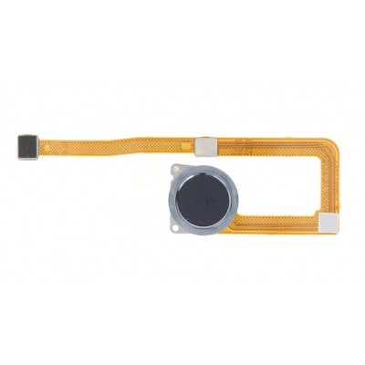 Fingerprint Sensor Flex Cable For Lg K51s Black By - Maxbhi Com