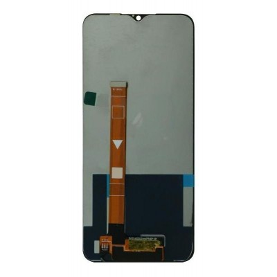 Lcd With Touch Screen For Realme C3 3 Cameras White By - Maxbhi Com