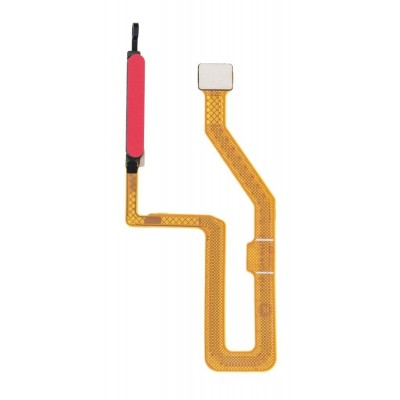 Fingerprint Sensor Flex Cable For Lg K62 Red By - Maxbhi Com