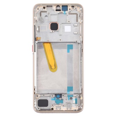 Lcd Frame Middle Chassis For Xiaomi Redmi 10x Pro 5g Gold By - Maxbhi Com