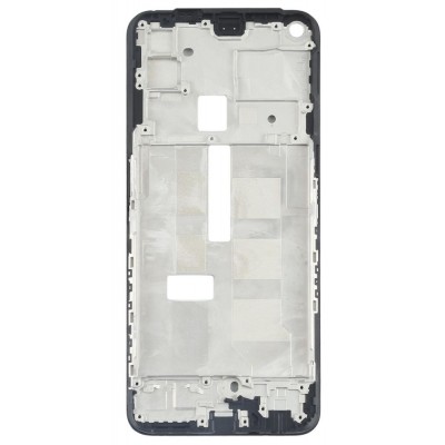 Lcd Frame Middle Chassis For Realme Q2 Black By - Maxbhi Com