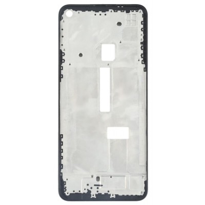 Lcd Frame Middle Chassis For Realme Q2 Black By - Maxbhi Com