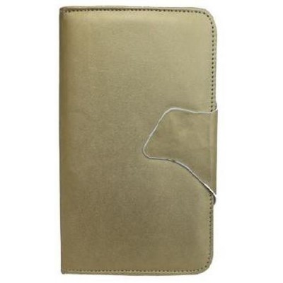 Flip Cover for Zync Z909 Plus - Golden