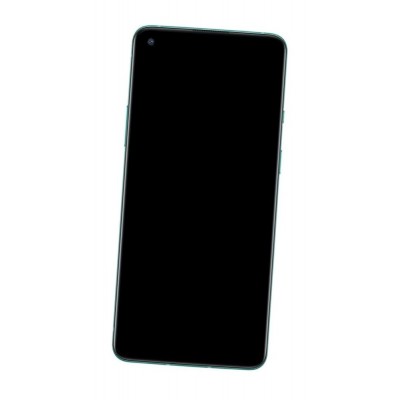 Lcd Frame Middle Chassis For Oneplus 8t Plus 5g Silver By - Maxbhi Com