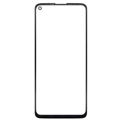 Replacement Front Glass For Motorola Moto G Stylus 2021 Black By - Maxbhi Com