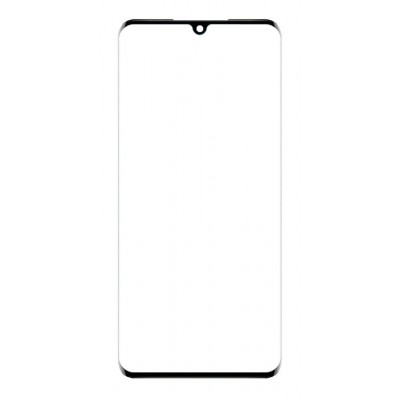 Replacement Front Glass For Zte Blade 20 Pro 5g Black By - Maxbhi Com