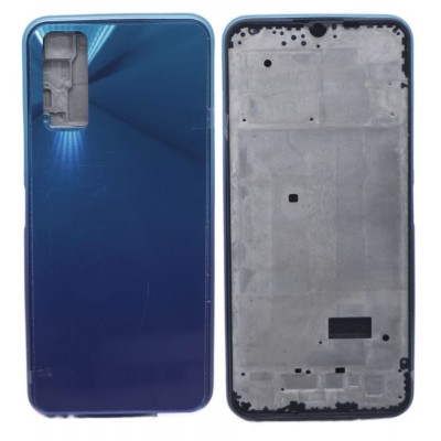 Full Body Housing For Vivo Y20 2021 Blue - Maxbhi Com