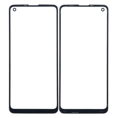 Replacement Front Glass For Motorola Moto G Power 2021 Black By - Maxbhi Com
