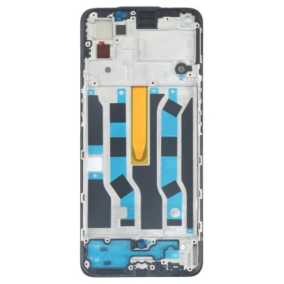 Lcd Frame Middle Chassis For Oppo Reno5 K Blue By - Maxbhi Com