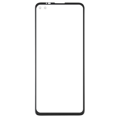 Replacement Front Glass For Motorola Edge S Silver By - Maxbhi Com