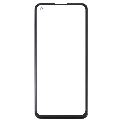 Replacement Front Glass For Oppo Reno5 K Blue By - Maxbhi Com