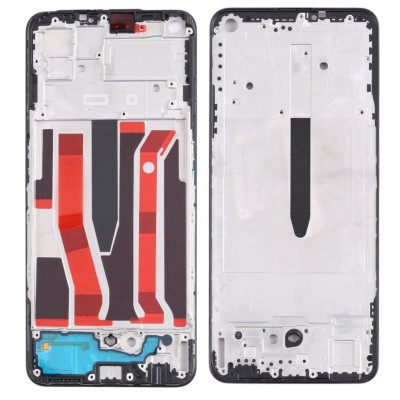 Lcd Frame Middle Chassis For Oppo Reno 5 Z White By - Maxbhi Com