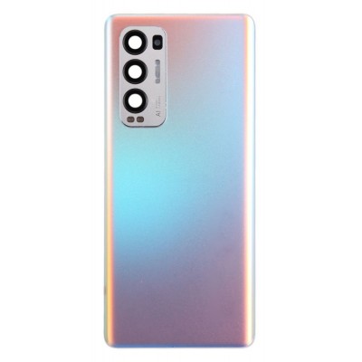 Back Panel Cover For Oppo Find X3 Neo Silver - Maxbhi Com